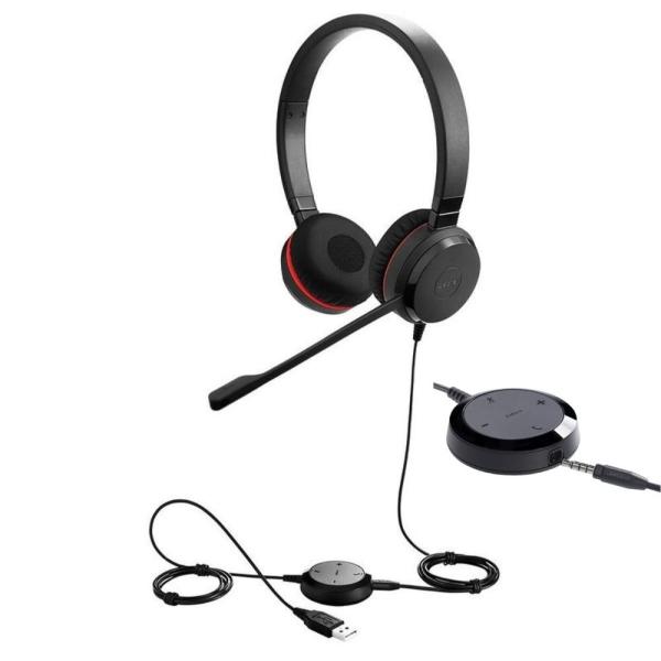 Jabra Evolve 30 II Duo MS USB Kablolu Çağrı Merkezi Kulaklığı