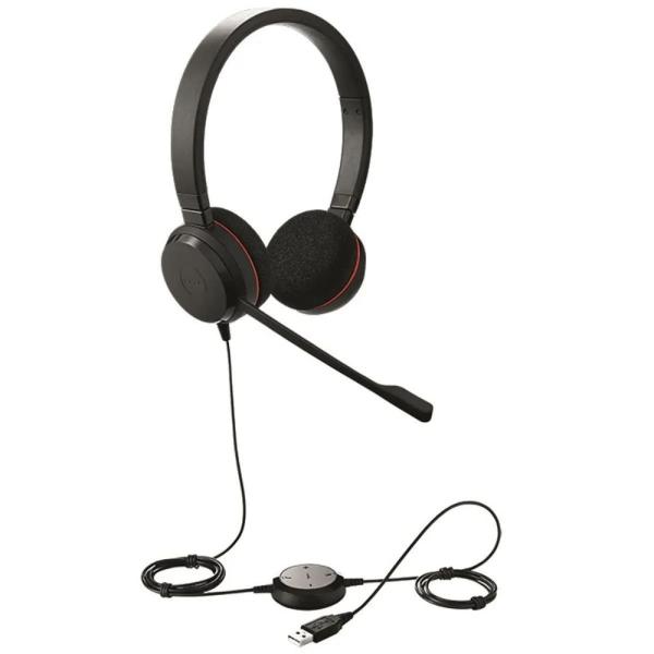 Jabra Evolve 20 Duo USB NC MS Kulaklık