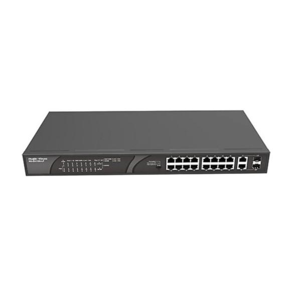 Ruijie Reyee RG-ES118S-LP 16 Portlu Poe,10/100, 2 Gigabit Port