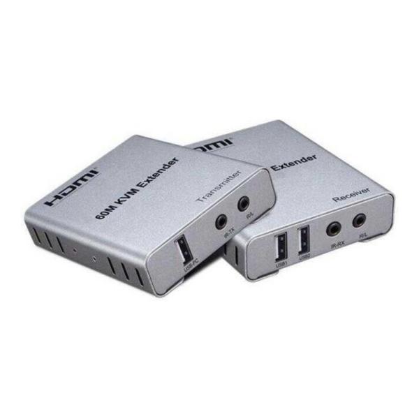Electroon 60 Metre Hdmı+Usb+Ir To Cat6 Kvm Extender