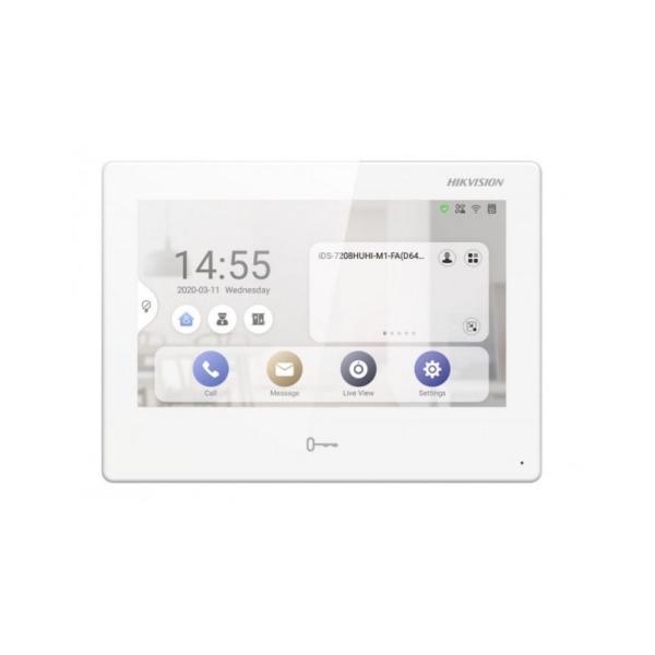 Hikvision DS-KH9310-WTE1(B) 7 İnç Daire İçi İnterkom Cihazı