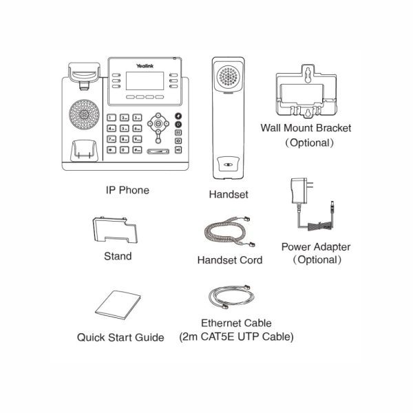 Yealink T42U PoE IP Telefon