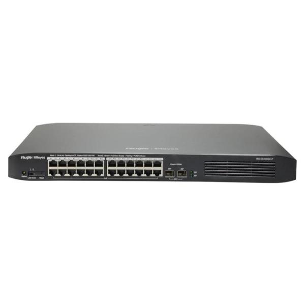 Ruijie Reyee RG-ES226GC-P 24 Gigabit PoE 2 SFP Port 370W Swıtch