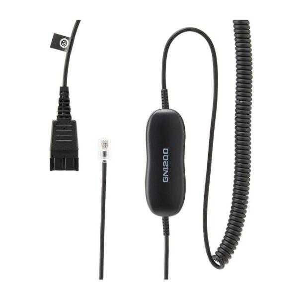 Jabra GN 1200 Smartcord QD to RJ10