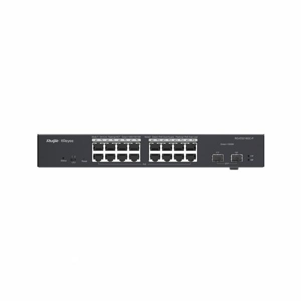 Ruijie Reyee RG-ES218GC-P 16 Port Poe 2 SFP 240W Switch